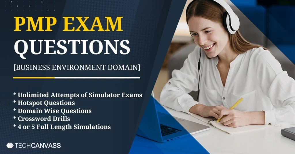 PMP Exam Questions [Business Environment Domain]